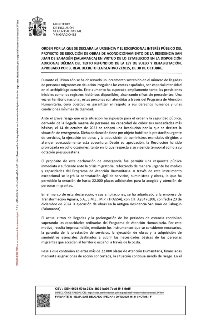 El PP acusa al Gobierno de mentir sobre el centro de acogida en la antigua residencia | Imagen 1
