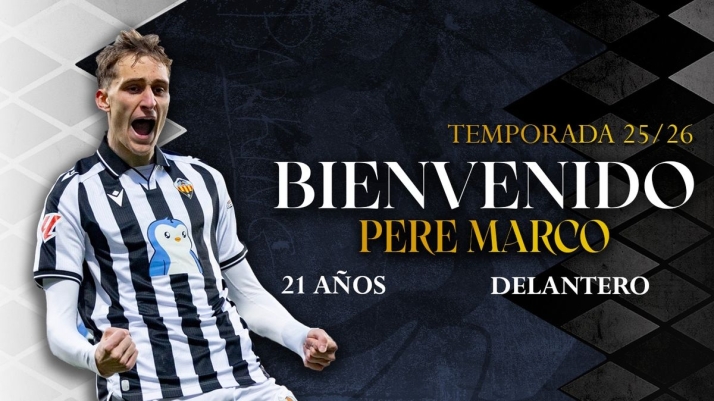 Unionistas  incorpora al delantero Pere Marco, cedido por el Castell&oacute;n | Imagen 1