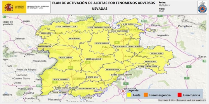 Llega la nieve a Salamanca capital y parte de la provincia | Imagen 1