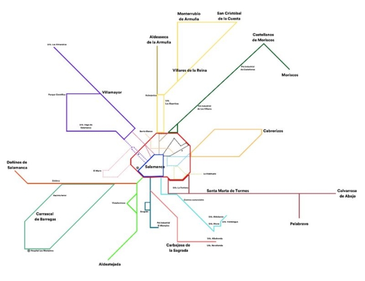 Proponen un &uacute;nico transporte p&uacute;blico para Salamanca capital y los municipios del alfoz | Imagen 1