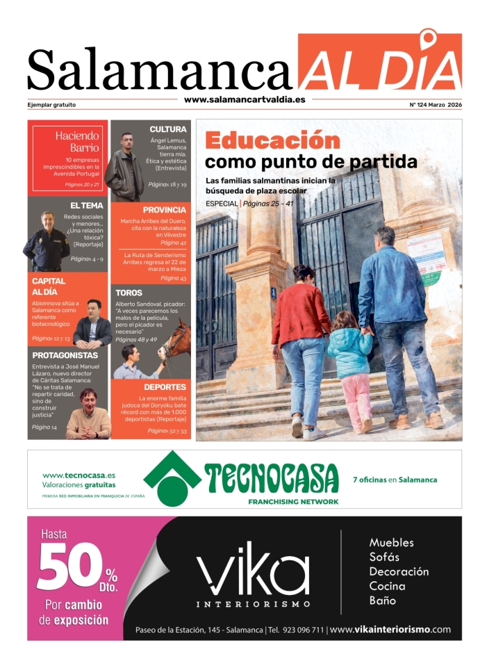 Este martes sale a la calle el n&uacute;mero de marzo del peri&oacute;dico de papel SALAMANCA AL D&Iacute;A | Imagen 1