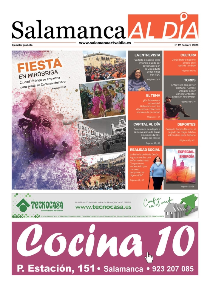Este mi&eacute;rcoles sale a la calle el n&uacute;mero de febrero del peri&oacute;dico de papel SALAMANCA AL D&Iacute;A | Imagen 1