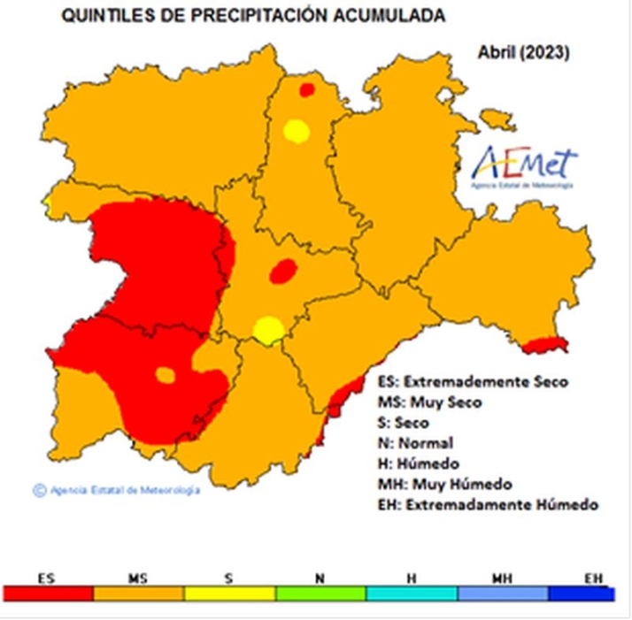 Castilla y Le&oacute;n registra el segundo mes de abril m&aacute;s c&aacute;lido y m&aacute;s seco desde 1961 | Imagen 2