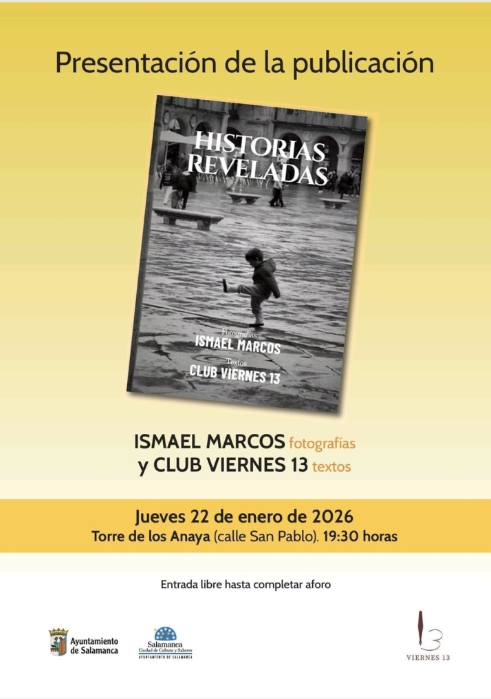 Ismael Marcos y el Club Viernes 13 presentan 'Historias Reveladas' en Salamanca | Imagen 1
