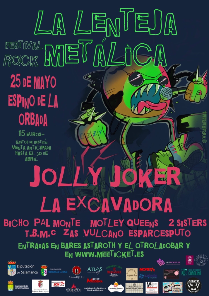 'La lenteja met&aacute;lica', el festival de rock que se celebrar&aacute; en La Armu&ntilde;a  | Imagen 1