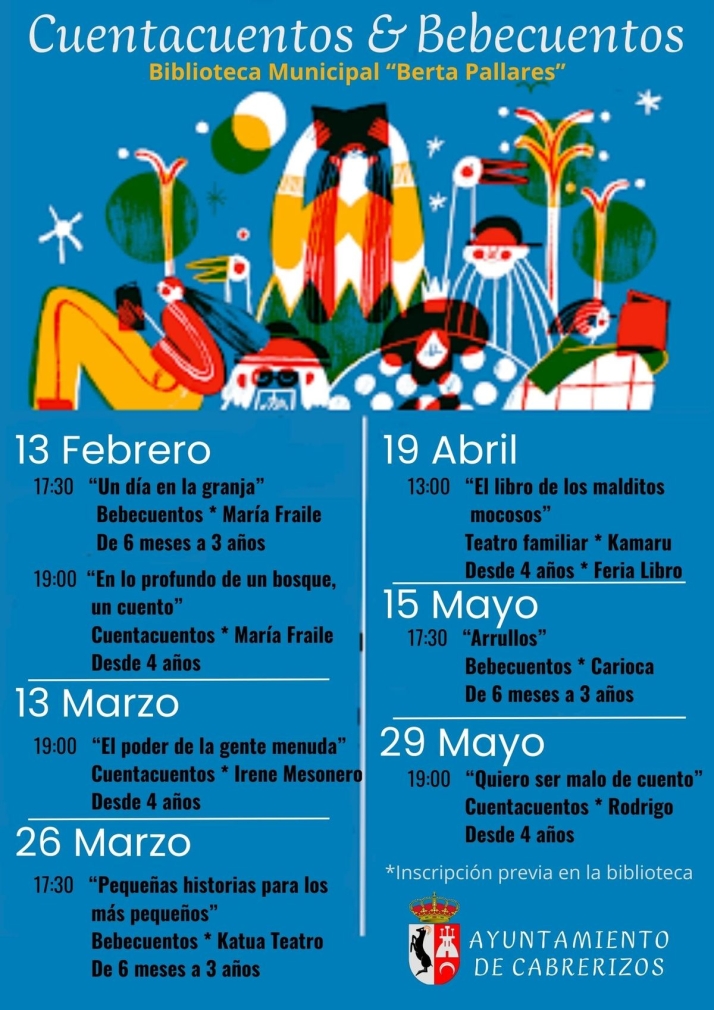 La Biblioteca de Cabrerizos presenta su programaci&oacute;n de cuentacuentos de febrero a mayo | Imagen 1