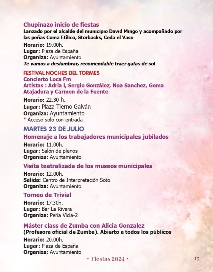 Aqu&iacute; tienes el programa de las Fiestas de Santa Marta | Imagen 8