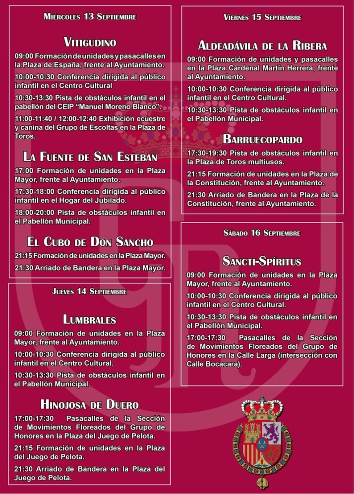 La Guardia Real realizará esta semana exhibiciones en seis municipios de la comarca de Vitigudino | Imagen 1