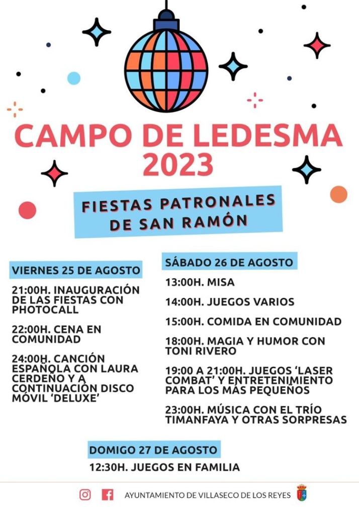 Buen ambiente en el inicio de las fiestas en Campo de Ledesma  | Imagen 1