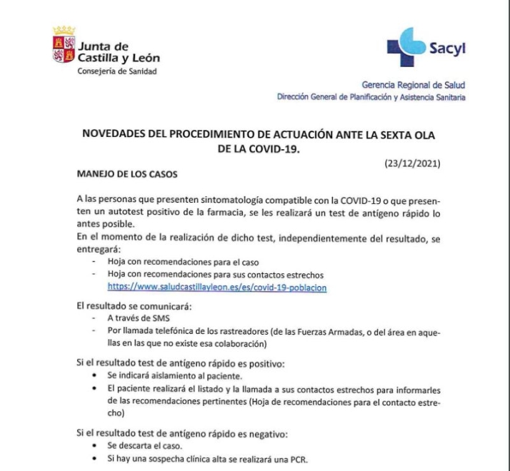El rastreo de contactos estrechos queda en manos de los propios pacientes | Imagen 1