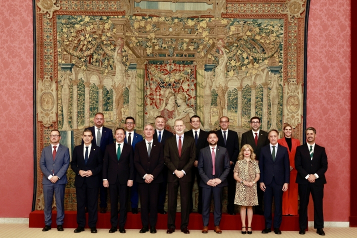 El Rey Felipe VI recibe al alcalde de Salamanca | Imagen 1