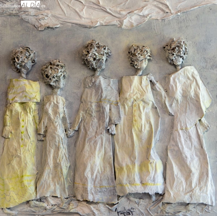 VÍDEO y FOTOS | Amelia García convierte su taller de Valverdón en un referente de la escultura contemporánea | Imagen 4