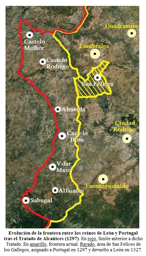 725 a&ntilde;os del Tratado de Alca&ntilde;ices, trazador de nuestra frontera con Portugal | Imagen 1