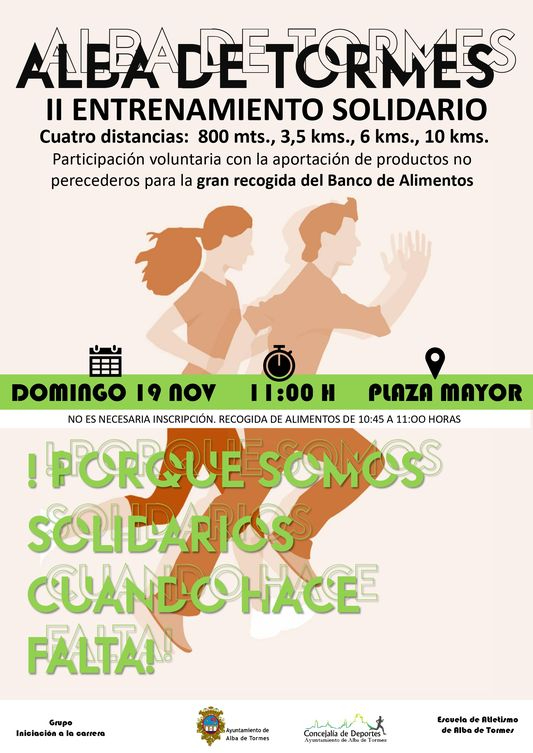 II Running solidario en apoyo a la gran recogida del Banco de Alimentos | Imagen 1