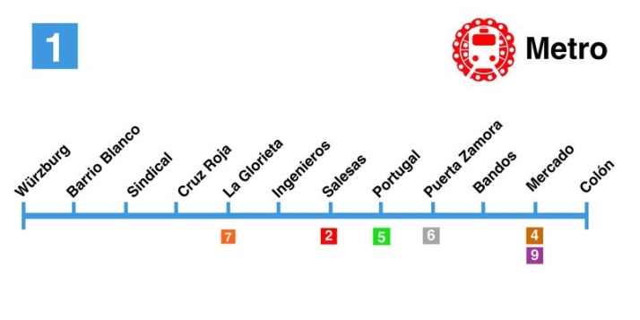 De W&uuml;rzburg a Col&oacute;n o de Sancti-Spiritus al Cementerio, te explicamos cada l&iacute;nea del Metro de Salamanca | Imagen 2