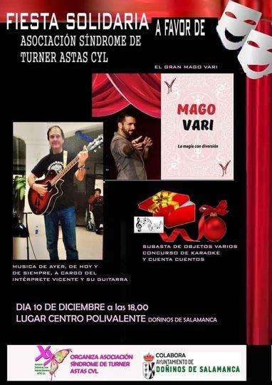 Mago, cuenta cuentos o karaoke a favor de la Asociaci&oacute;n S&iacute;ndrome de Turner | Imagen 1