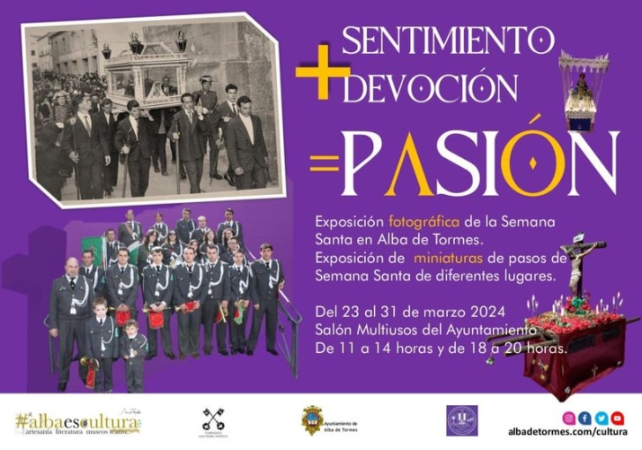 Exposiciones de fotograf&iacute;a y de pasos procesionales en miniatura para la Semana Santa Albense | Imagen 1