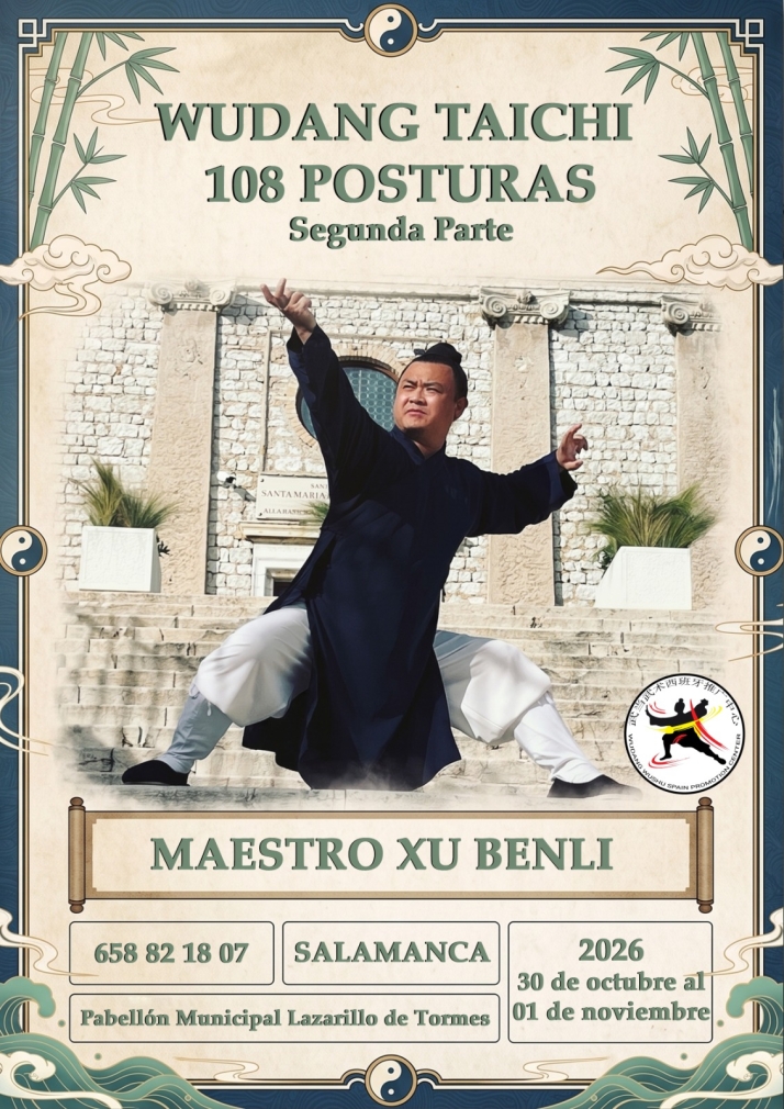 El maestro Xu Benli impartir&aacute; un curso de Wudang Taichi en Salamanca | Imagen 1