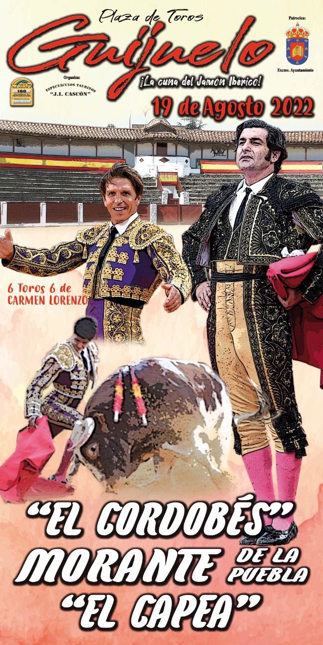 Morante de la Puebla, El Capea y Manuel D&iacute;az 'El Cordob&eacute;s' torear&aacute;n en las fiestas patronales de Guijuelo | Imagen 1