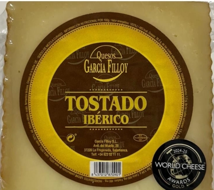 Quesos Garc&iacute;a Filloy logra dos estrellas en los Great Taste Awards por su mezcla tostado ib&eacute;rico | Imagen 3