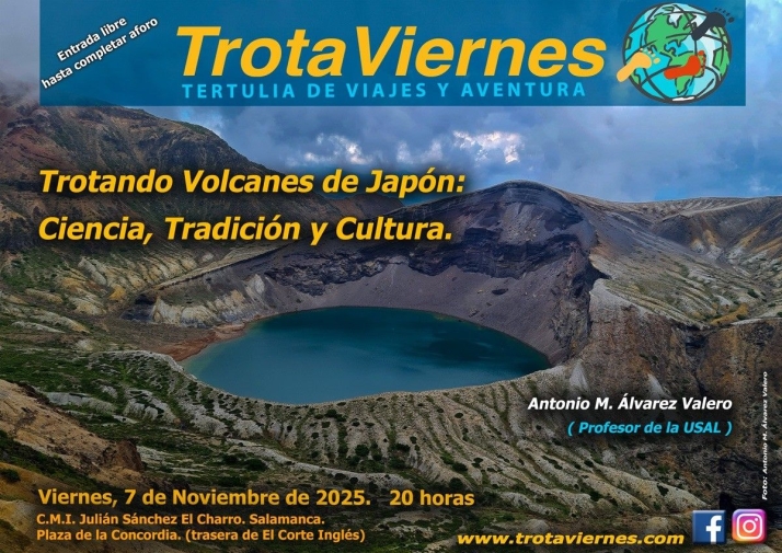 Un profesor de la USAL desvela el Jap&oacute;n de los volcanes y la tradici&oacute;n en 'Trotaviernes' | Imagen 1
