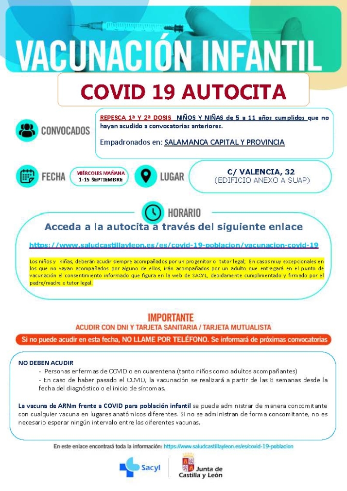 Este jueves se retoman las repescas de primeras y segundas dosis frente al covid para toda la provincia | Imagen 1