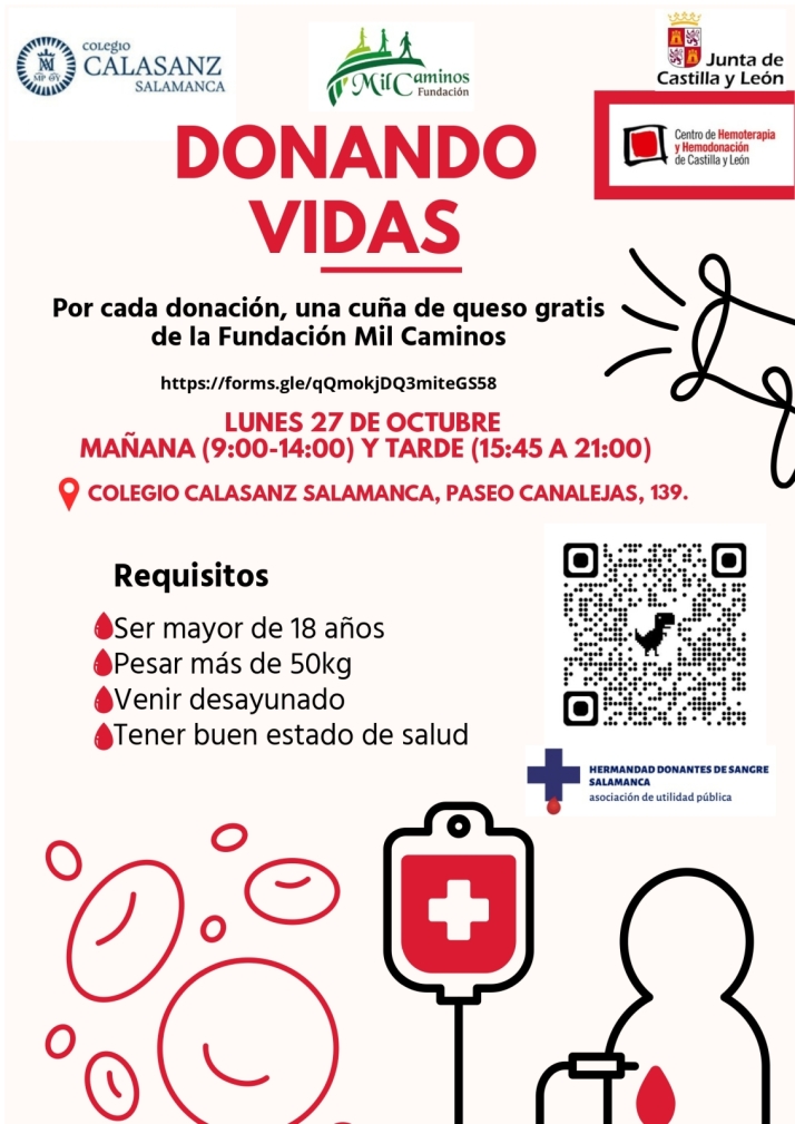 Regalan una cu&ntilde;a de queso a cada persona que done sangre en esta campa&ntilde;a en Salamanca | Imagen 1