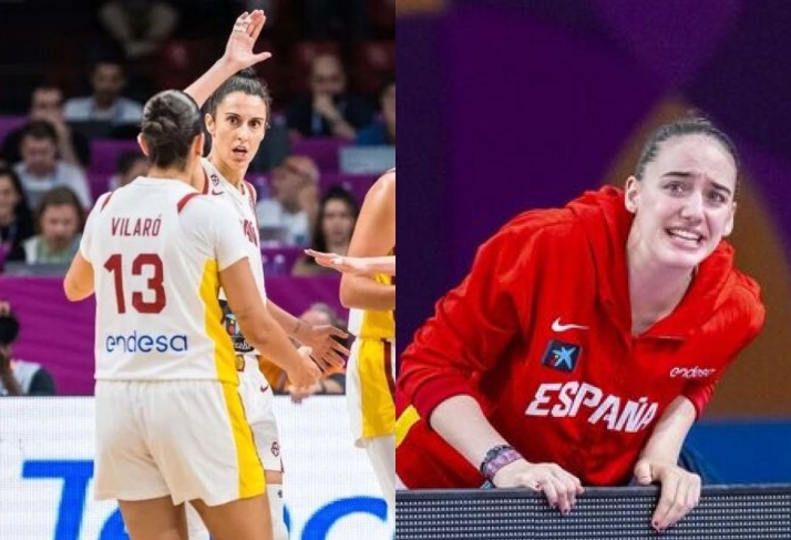 "Duele mucho, demasiado". Vilar&oacute;, Iyana y Raquel Romo se tienen que consolar con la plata en el Eurobasket | Imagen 1
