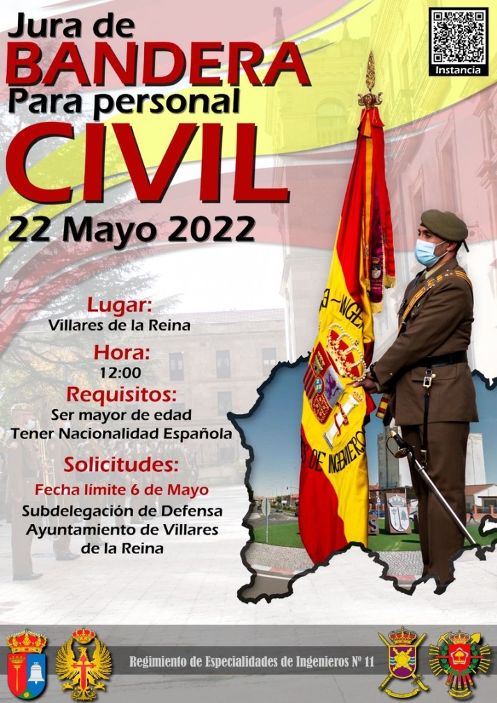 &iquest;Te gustar&iacute;a participar en una Jura de Bandera para personal civil? | Imagen 1