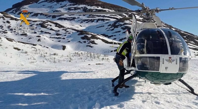 Rescatado en Palencia  el cuerpo sin vida de un montañero que cayó desde un cumbre 300 metros ladera abajo