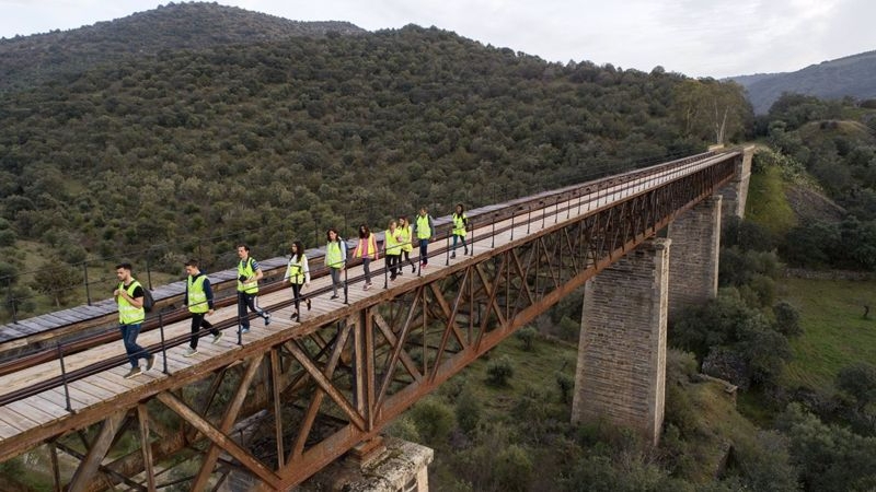 El Camino de Hierro de Salamanca se acerca a los 20.000 visitantes