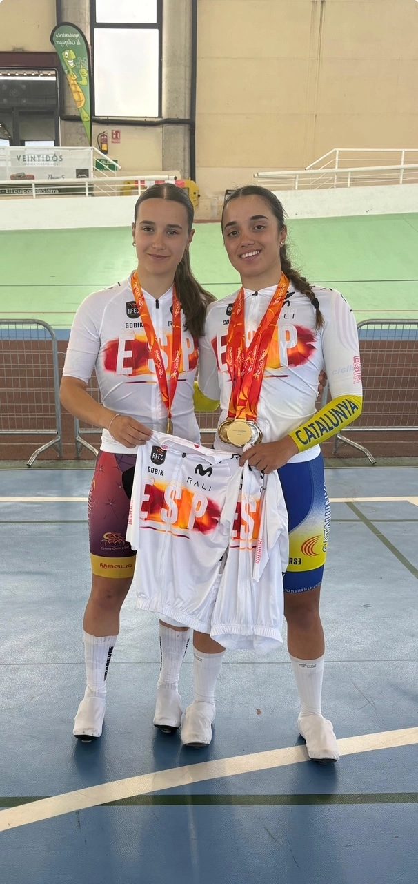 Foto 2 - Las ciclistas Vega Iglesias y Adriana Vargas se coronan campeonas de Espa&ntilde;a cadete y junior