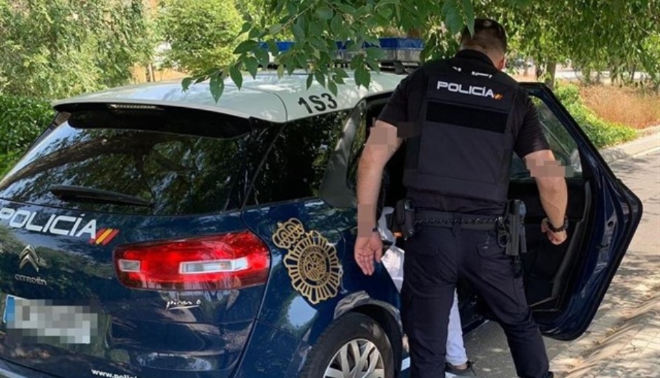 La Policía Nacional realizó este arresto. Foto de Policía Nacional