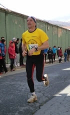 José Manuel Sánchez completando su vigésimo quinta participación