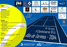 Más de cien tenistas participan en el Torneo de Tenis V Centenario