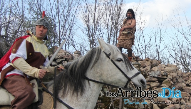Escenificaci&oacute;n del poblado Vet&oacute;n en Yecla de 2013, tal vez la &uacute;ltima