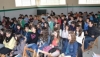 Durante la charla de antiguos alumnos | Foto Mondrián