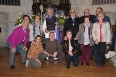 El homenajeado Antonio Álvarez María, junto a su familia | Foto Mondrián