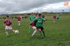Foto 5 - Paso de gigante de los cadetes del Jai-Alai hacia la final tras derrotar al CDF Vitigudino (1-4)