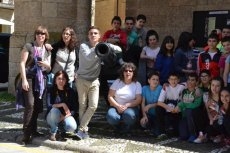 Foto 4 - El IES Fray Diego Tadeo realiza una gymkana para conocer mejor el centro hist&oacute;rico