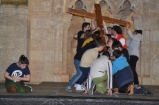 Foto 4 - La Diócesis ensaya la representación de La Pasión
