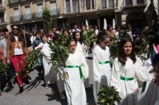 Foto 6 - Los niños devuelven la alegría al Domingo de Ramos