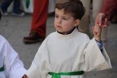 Foto 3 - Los niños devuelven la alegría al Domingo de Ramos