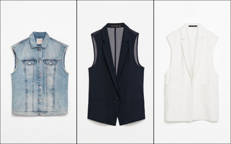 Chalecos de Zara
