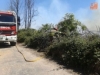 Foto 2 - Un incendio arrasa 4.100 metros cuadrados de matorral y pastos en Pelabravo