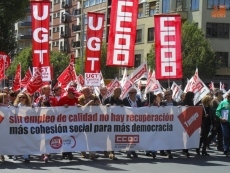 Foto 4 - Los sindicatos reclaman mejoras en las condiciones laborales de los españoles