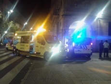 Foto 3 - Dos heridos graves en un atropello en la Gran Vía