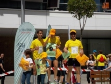 Foto 4 - Diego Gonz&aacute;lez y Ruth G&oacute;mez, ganadores de la carrera Salamanca Solidaria de Aquafruit