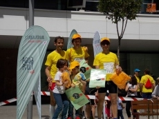 Foto 3 - Diego Gonz&aacute;lez y Ruth G&oacute;mez, ganadores de la carrera Salamanca Solidaria de Aquafruit