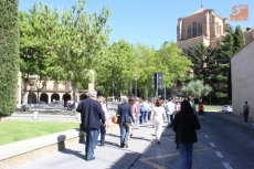 Foto 3 - Los 'Paseos por Salamanca' comienzan buscando la espiritualidad femenina de la ciudad